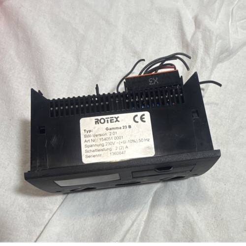 Rotex gamma steuergerät - rotex, 23