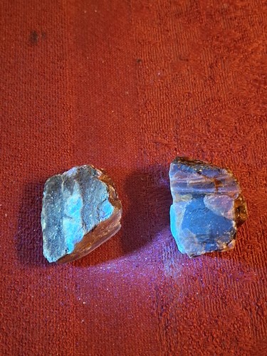 Blauer bernstein aus sumatra - blauer,