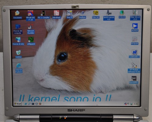 Notebook sharp a250 pentium - pc-a250,