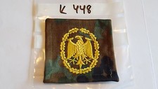 Bundeswehr Leistungsabzeichen golden auf Tarn 1Stück (k448)