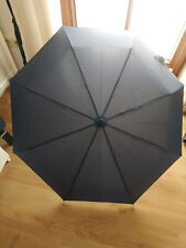 GA Taschenschirm, Automatik, blau, D 99cm, L 55/28cm, leicht, Gestell metall sw