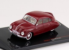 Tatra T600 1950 dunkelrot 1:43 Ixo Modellauto CLC 433