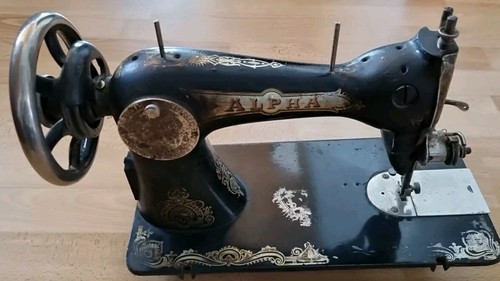 Nähmaschine antik alpha - nähmaschine,