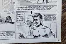 schöne Originalzeichnung -