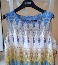 100% Seide Kleid Mit Schönem