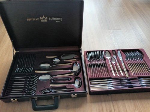 Besteckkoffer sbs solingen - besteckkoffer,