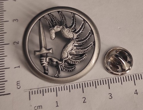 Pin anstecker kämpfer - pin/anstecker,
