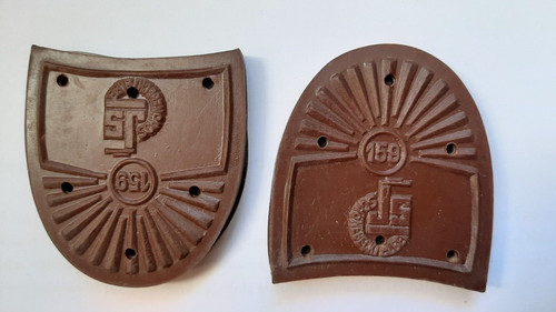 Stück absätze braun - 2,