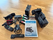 Sony Videokamera CCD-V8AF-E mit Tasche und Zubehörpaket