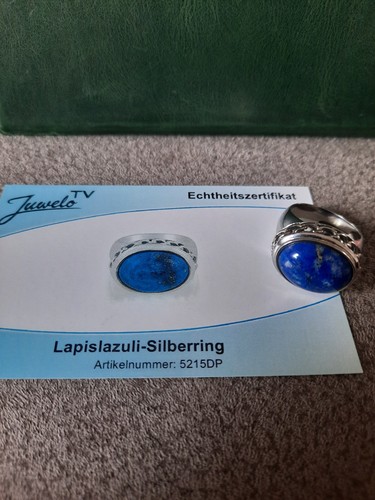 Lapislazuli silberring 925 - lapislazuli,