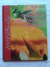 Dr. Oetker 1001 Backidee Schüttel- und Tassenkuchen Backbuch 2005