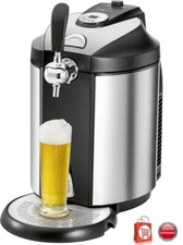 Clatronic Edelstahl Bierzapfanlage 5,0L Prof Kühlsystem Temperaturwahl BZ 3740