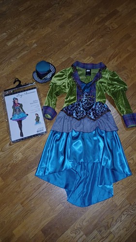 Kostüm delux mad - mad, hatter,