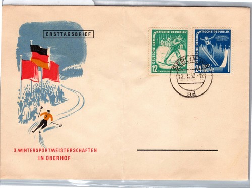 Ddr 298 299 als - 298-299, ersttagsbrief