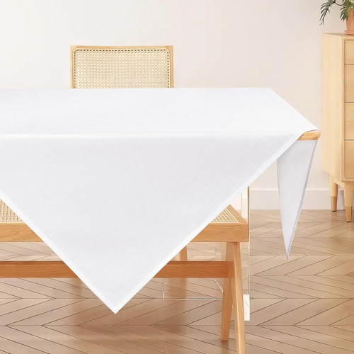 Tischdecke abwaschbar weiß - tischdecke, abwaschbar,
