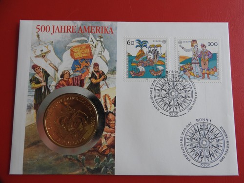 Numisbrief 1992 500 jahre - numisbrief,
