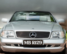 Mercedes Benz SL R129 Front Stoßstange AMG Abdeckung Abschleppöse Links Rechts