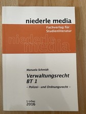 Verwaltungsrecht BT 1 - Polizei- und Ordnungsrecht - Manuela Schmidt