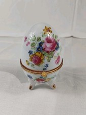 Vintage Porzellan Ei mit