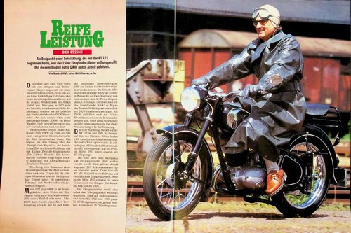 Motorrad classic 1158 dkw rt - motorrad,