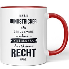 Ich bin Rundstricker. Um Zeit