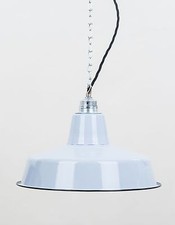 Emaille Industrielampe Ø31 cm