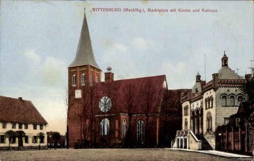 Wittenburg mecklenburg - ak, in