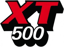 Xt500 85 tank emblem - xt500, '81-'85