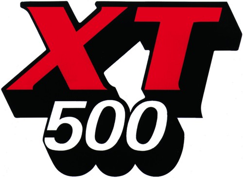 Xt500 85 tank emblem - xt500, '81-'85