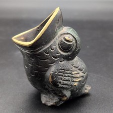 Bronze Messing Figur Vogel