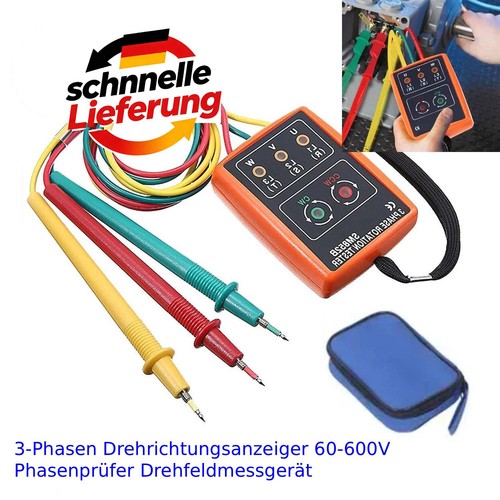 600v phasenprüfer - 60-600v,