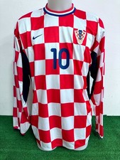 Trikot Kroatien Croatia Niko Kovac Matchworn Getragen Camiseta 2000/2001 COA