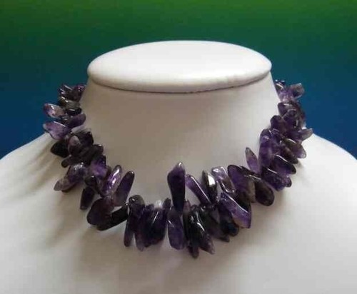 Amethyst splitterkette - 💜amethyst, |