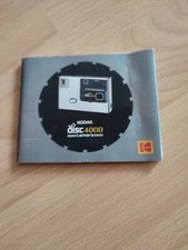 Vintage Broschüre Zu Kodak Kamera Disc 4000 Aus 70/80 iger Jahre❗ Kodak