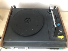 Plattenspieler Ziphona Türkis 524 mit Lautsprechern - defekt (Beschreibung)