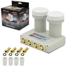 LNB Monoblock QUAD 0,1 ►