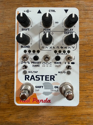 Red panda raster delay - panda, v2