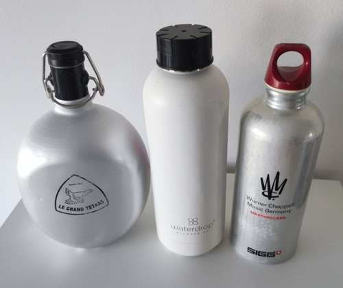 Metall trinkflasche - metall,