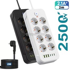 Steckdosenleiste 8-Fach 6 USB