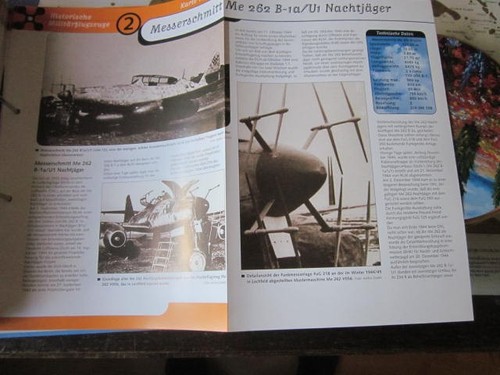 Messerschmitt 262 b1a - me, b1a/u1
