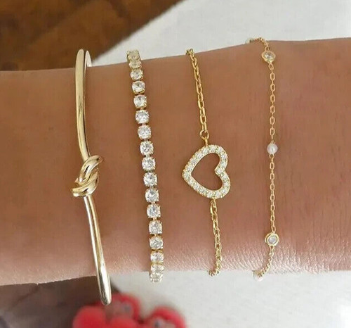 Armband armreif set - armreif, 4-teiliges