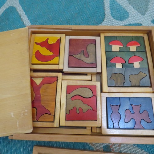 Decor holzpuzzle tiere natur - tiere,