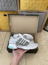 Adidas Climacool 1 grau weiß aqua Turnschuhe Schuhe neu im Karton Größe 11uk Herren JR6385