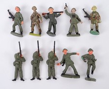 10 Soldaten, NVA, Armee