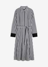 Gestreiftes Midikleid Gr. 46