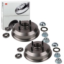 2x NK Ø 180mm BREMSTROMMELN