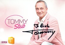 TOMMY STEIB Autogramm Karte 2024 handsigniert I HOB DI GERN Melodie TV