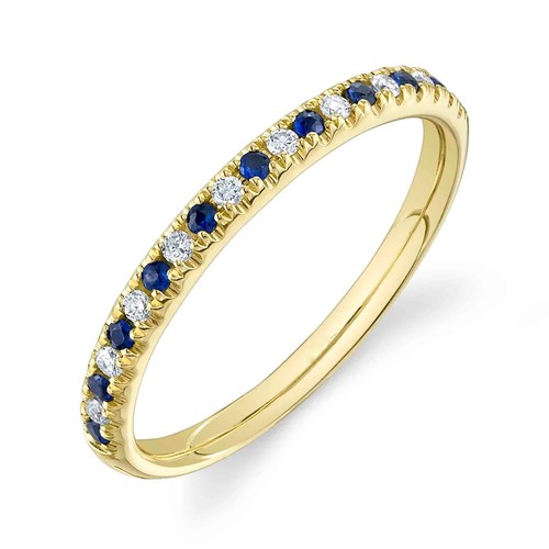14k gelbgold diamant blauer - 14k,