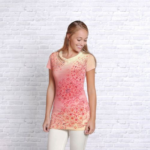 Longshirt mandala aquarell - mandala,