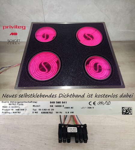 Privileg 55cad42zo kochfeld - privileg,